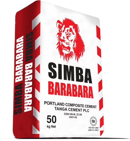 Mfuko wa Simba Barabara cement
